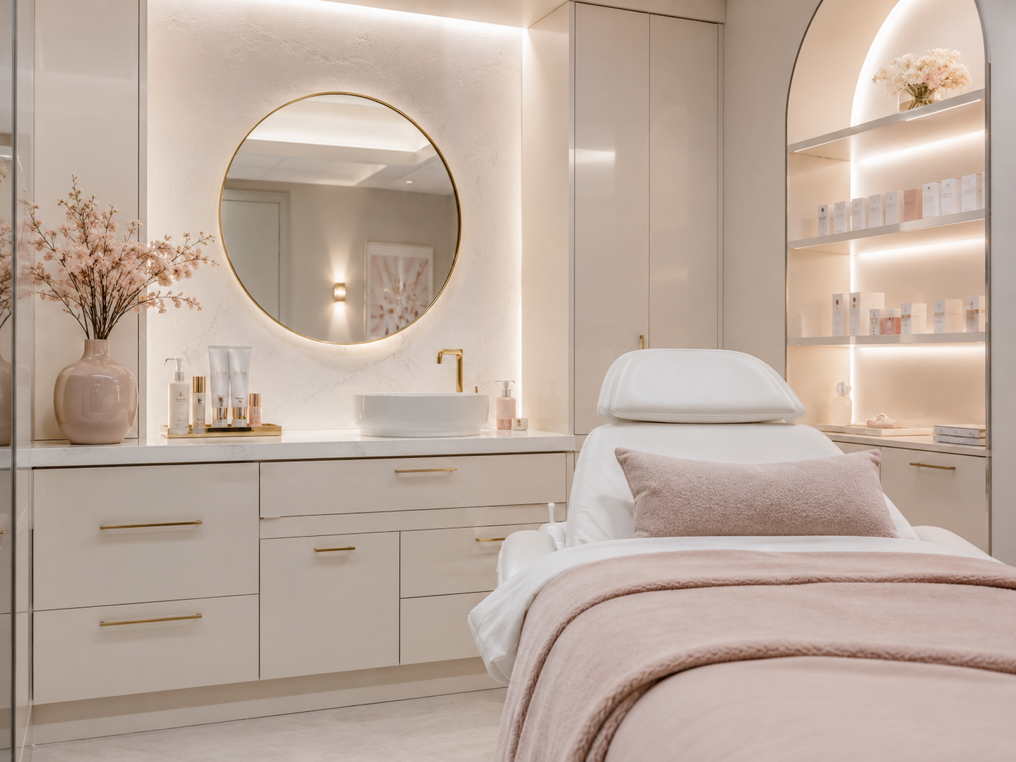 Luxury clinic interior